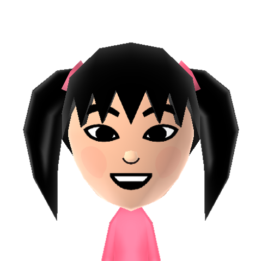 れなぴょん Mii character preview