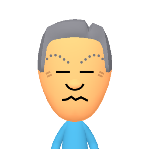 踄輐輑輎輍鄣鄜鄠鄢鄟 Mii character: This Mii is from the Switch SDK as a SampleDB Mii.