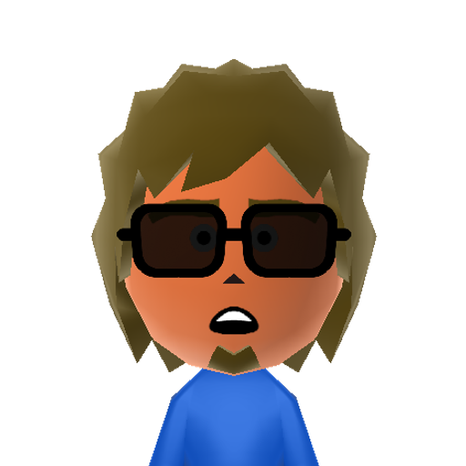 Patrick Mii character: A Mii from You Play Motion, a mod for Wii Play Motion.