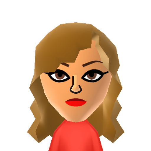 Tinashe Mii character: R&B Artist with the popular songs "2 On" and "All Hands On Deck".