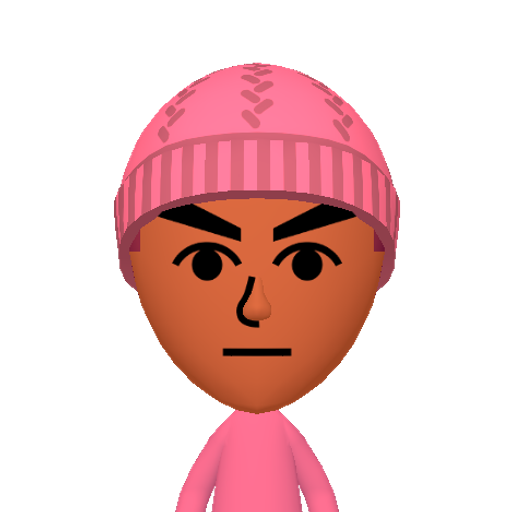 no name Mii character: This Mii is from the Switch SDK as a SampleDB Mii.