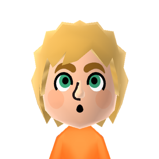 Electro Mii character preview