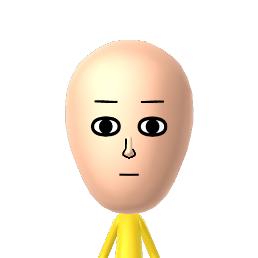 ? Mii character: A Mii uploaded to Check Mii Out Channel (WiiLInk)