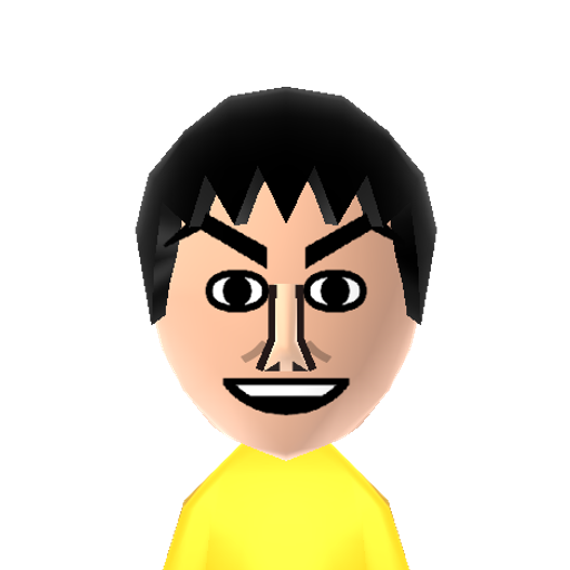 greg Mii character preview