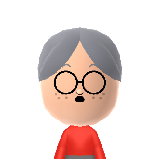 Lloyd Mii character: One of Ninten's party members from Japan's Mother or the Virtual Console's Earthbound Beginnings.