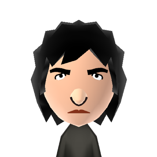 Bob Dylan Mii character: The iconic songwriter as he looked when performing his anthems of social unrest in the '60s.