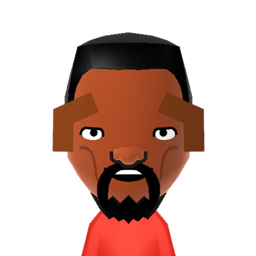 Will Smith Mii character preview