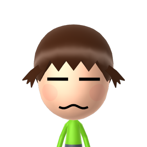 ? Mii character: A Mii uploaded to Check Mii Out Channel (WiiLInk)