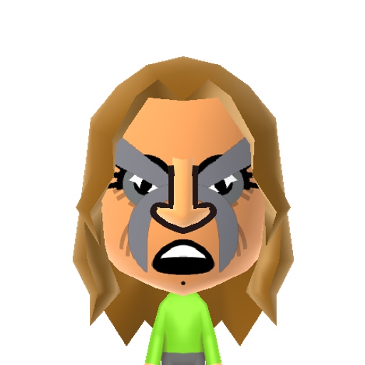 Warrior Mii character preview