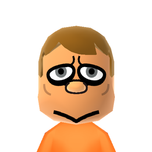 Barney Mii character preview