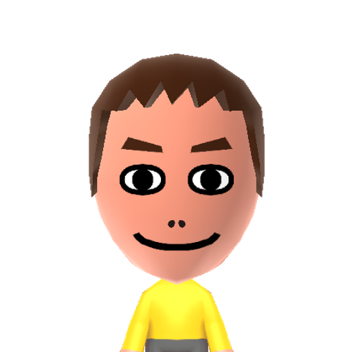 ムスコ Mii character: A Mii from Jinsei Game Wii