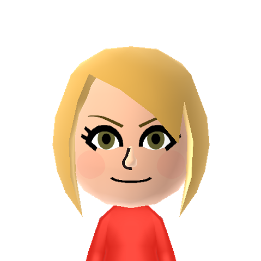 Viridi Mii character preview