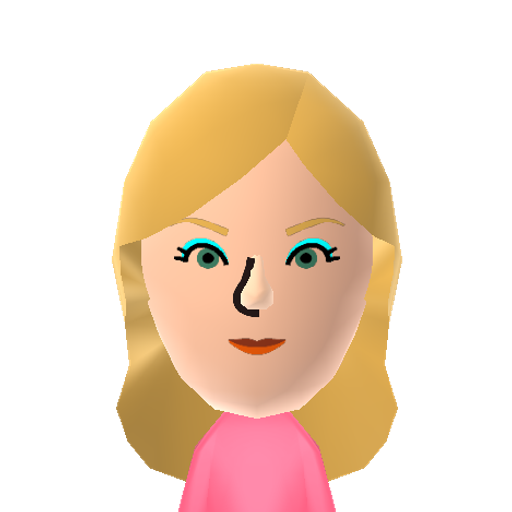 Dove Mii character: Disney actress and singer from "Liv and Maddie" and "Cloud 9".