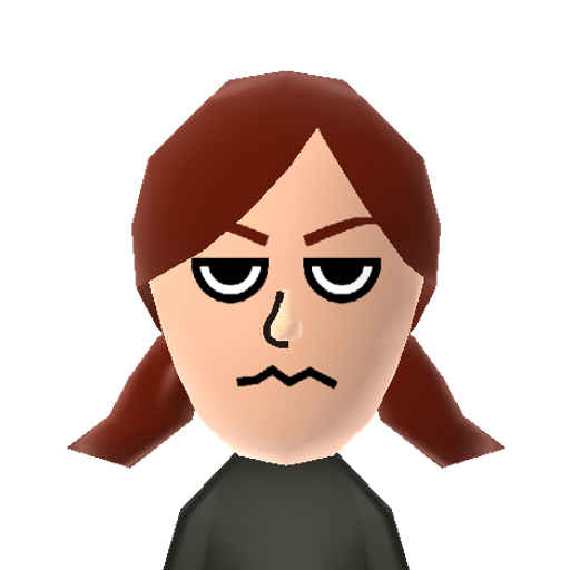 Sammi Mii character: NNID: sammiisaginger