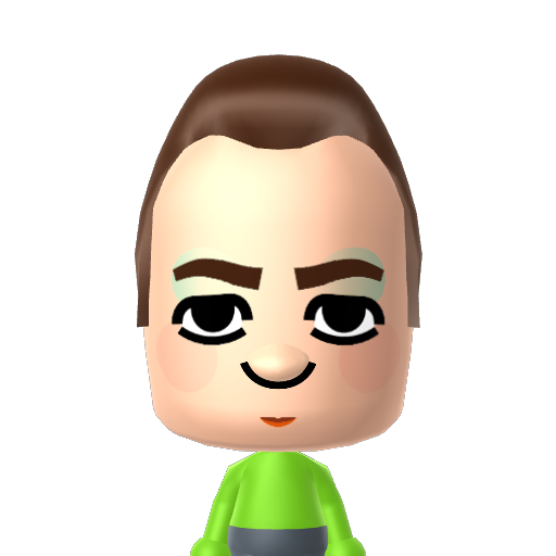 ? Mii character: A Mii uploaded to Check Mii Out Channel (WiiLInk)