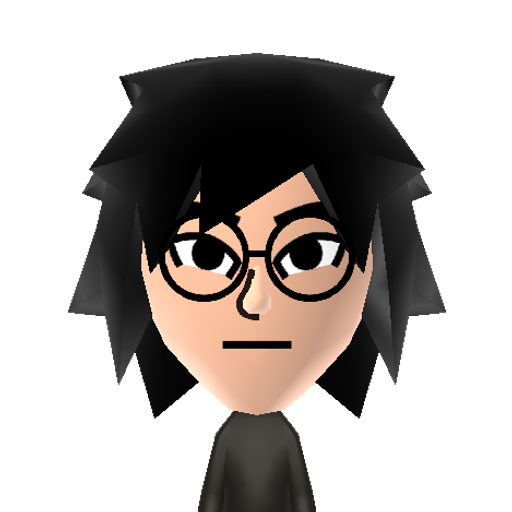 Harry Mii character: These are extracted and derived from the Mii Central Miis from the 3DS Miitopia.