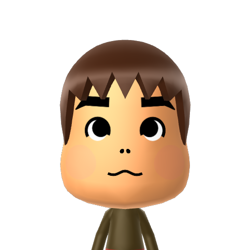 ? Mii character: A Mii uploaded to Check Mii Out Channel (WiiLInk)