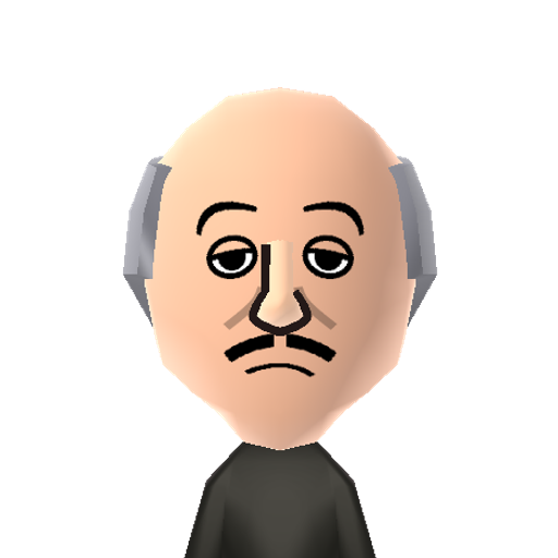 Alfred Mii character: Batman's butler as seen in "Batman: The Animated Series".