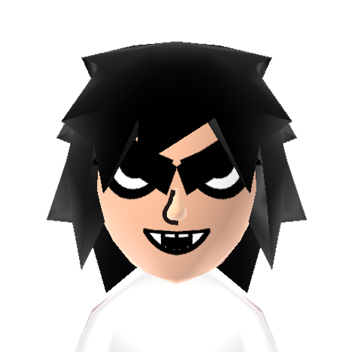 kh Mii character: A vampire for Halloween.