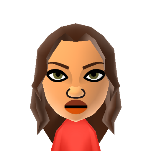 J. Alba Mii character: Star of "Dark Angel", "The Fantastic Four", and "Sin City".