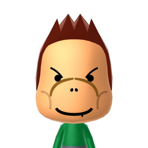 ? Mii character: A Mii uploaded to Check Mii Out Channel (WiiLInk)