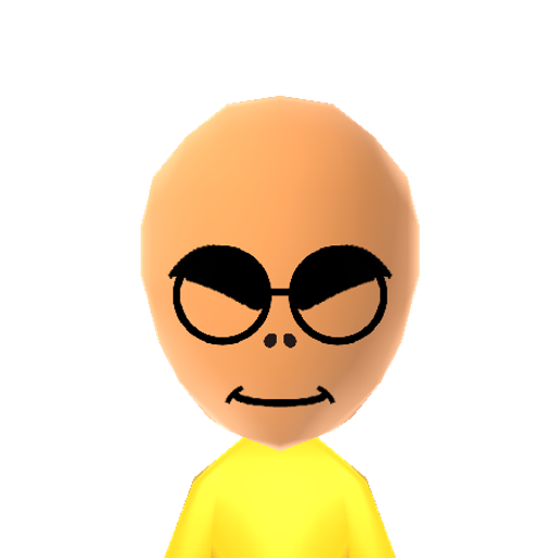 Gold Bone Mii character: The main antagonist of the 3DS Streetpass game "Mii Force" / "StreetPass Squad"