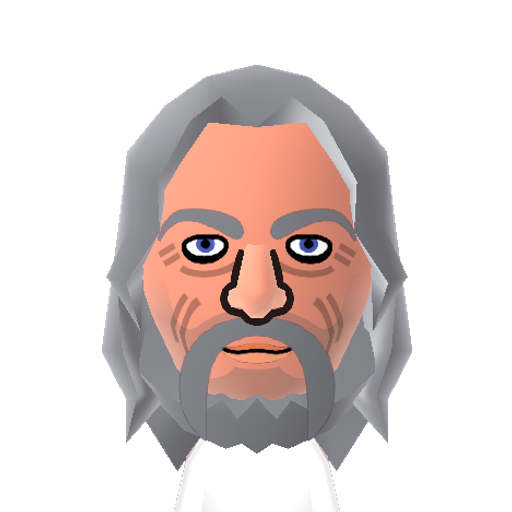 Gandalf Mii character preview