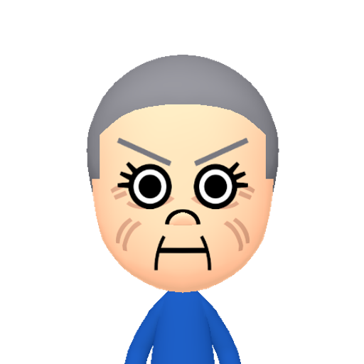 杪杲欣武歧歿氓氛泣注 Mii character: This Mii is from the Switch SDK as a SampleDB Mii.