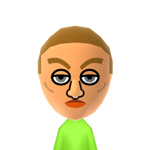 NINTENDO Mii character: a Default WaraWara Plaza Mii