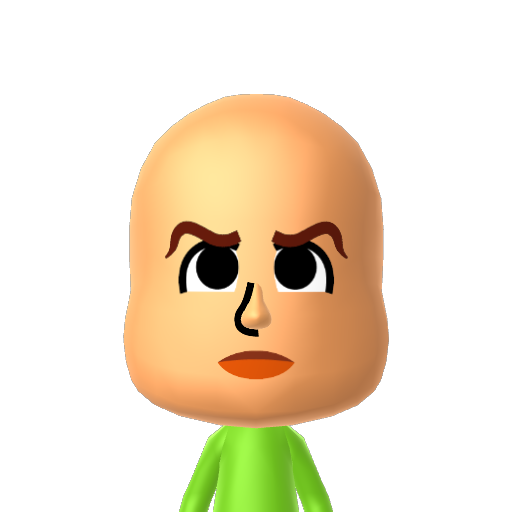 砝砟砣砥砦砧砩砬砭砰 Mii character: This is a Mii for testing Mii nicknames.