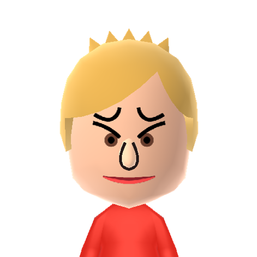 NINTENDO Mii character: A Mii under AccountBase