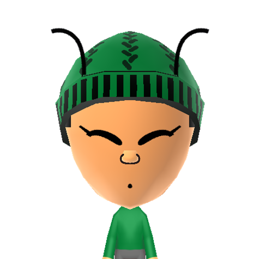 Issun Mii character: From the PS2 game "Okami", Issun is a tiny little ponicle who trails along Amaterasu on her adventures across Nippon.