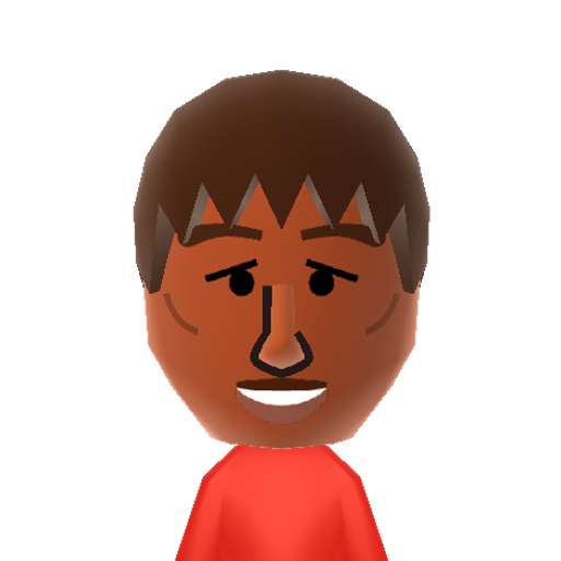 no name Mii character: A Mii from Dillon's Dead-Heat Breakers