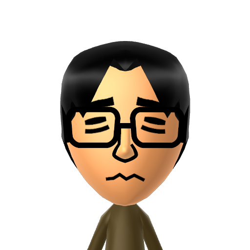 たつぐち Mii character: a Mii from And-Kensaku