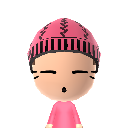 HelloKitty Mii character: Sanrio's most famous kawaii character.