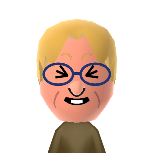 no name Mii character: A Mii from Dillon's Dead-Heat Breakers