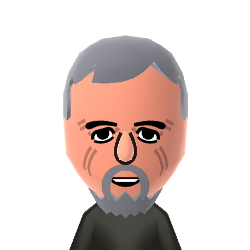 Dennis Hop Mii character: Actor famous for his roles in Blue Velvet, 24, and Easy Rider.