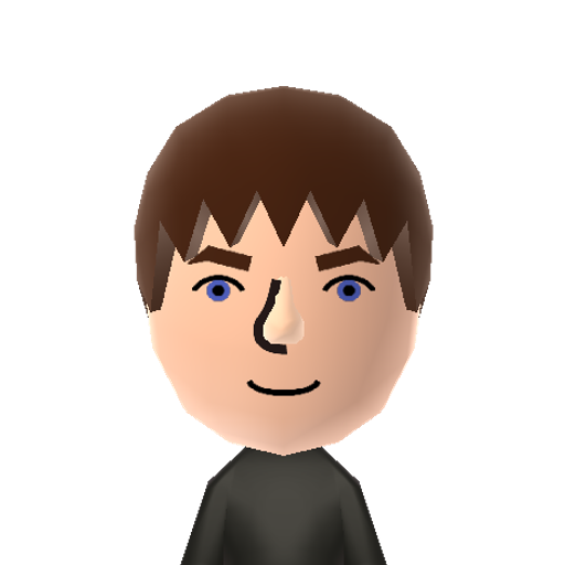 Junior Mii character: NNID: juniorlaura8587
