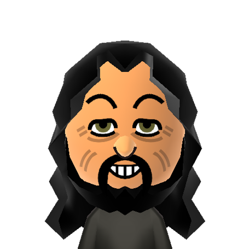 Barbossa Mii character preview