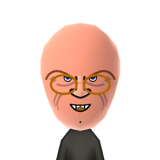 freddy 2 Mii character: The famous slasher movie killer as shown in Wes Craven's New Nightmare.