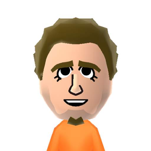 Alphonse Mii character preview