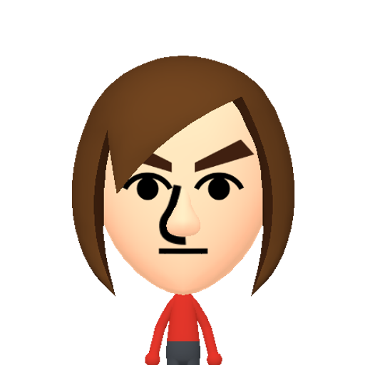 name11 Mii character: This Mii is from the Switch SDK as a SampleDB Mii.