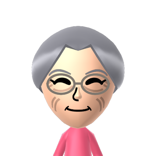 Natasha Mii character: A Mii from Wii Sports Resort: Meme Squad, a mod for Wii Sports Resort