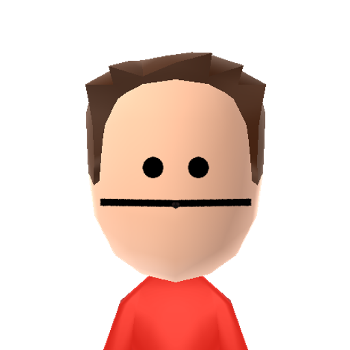 Terrance Mii character preview