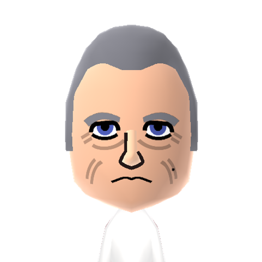 D. Lynch Mii character: Critically acclaimed surrealist film director and one of the first independent filmmakers. David Lynch has written and directed many films including, "Eraserhead", "Inland Empire", "The Elephant Man", and the famous television series "Twin Peaks".