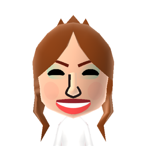 シルク Mii character: A Mii from Yoshimoto Comedians