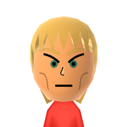 Simon  Mii character: The main hero and vampire hunter from "Castlevania" games