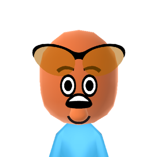 Cool Cat Mii character preview