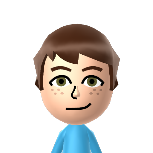 Joey Mii character: NNID: JoeyMay226
