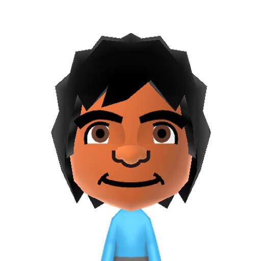 Micah Mii character preview